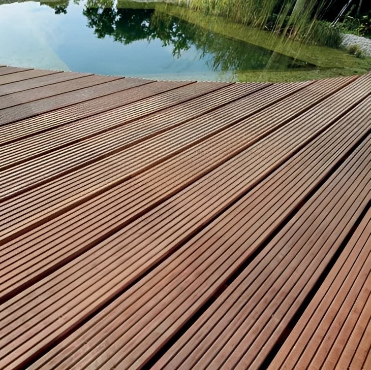 Bangkirai Terrassendielen grob 1