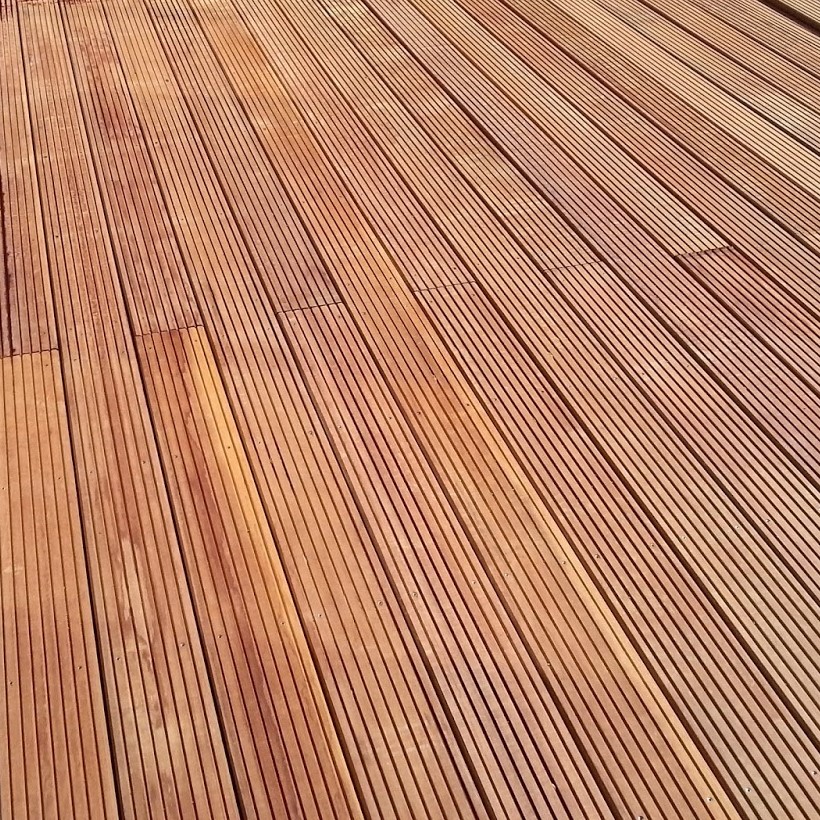 Bangkirai Terrassendielen grob 3