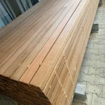 Konstruktionsholz Bangkirai 45 x 70 mm AB Sortierung – Bild 2
