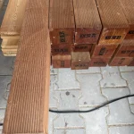 Konstruktionsholz Bangkirai Pfosten 90 x 90 mm A Sortierung