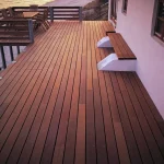 Terrassendielen Bangkirai glatt 19 x 90 mm A Sortierung – Bild 4
